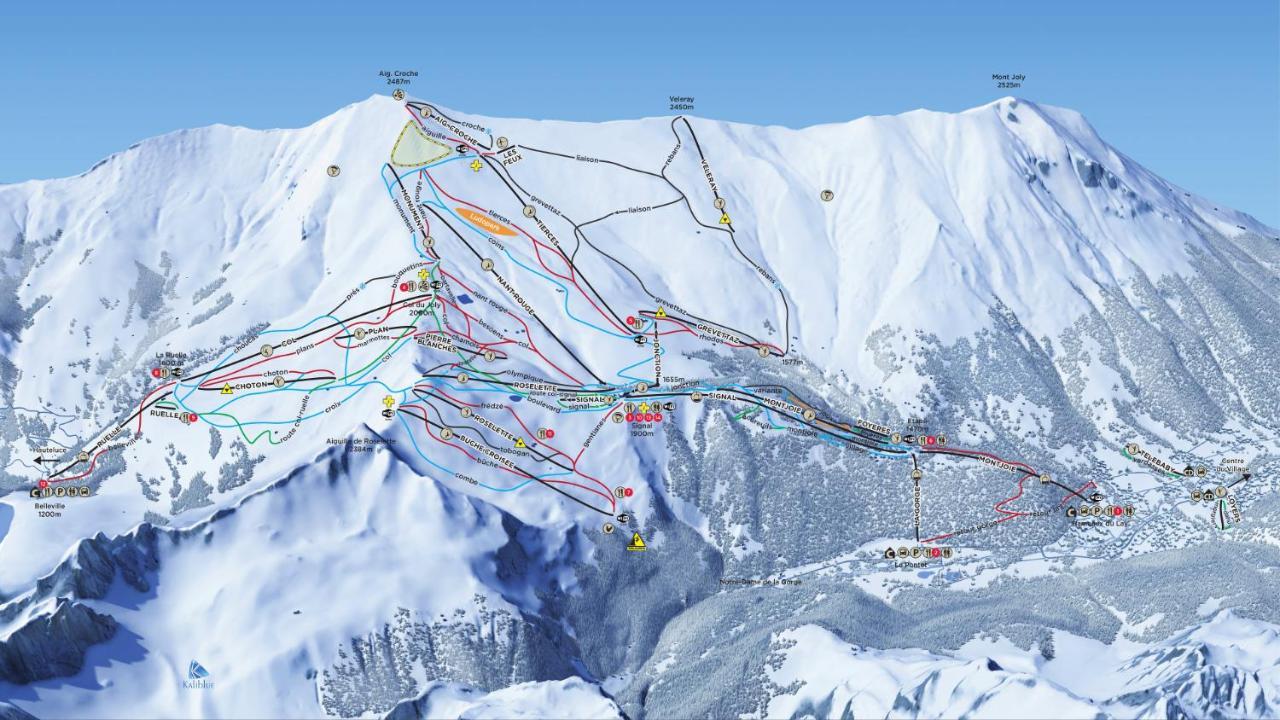 Le Bionnassay Lejlighed Les Contamines-Montjoie Eksteriør billede